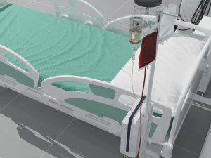 Intensive Care Unit 4 - 4K 3D Model