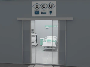 Intensive Care Unit 4 - 4K 3D Model