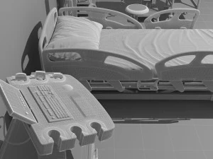 Intensive Care Unit 4 - 4K 3D Model