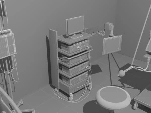 Intensive Care Unit 4 - 4K 3D Model