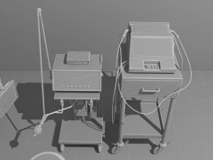 Intensive Care Unit 4 - 4K 3D Model