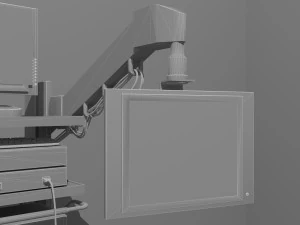 Intensive Care Unit 4 - 4K 3D Model