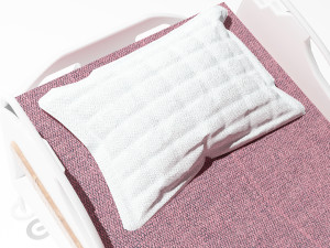 Hospital Bed 4K Model 3D