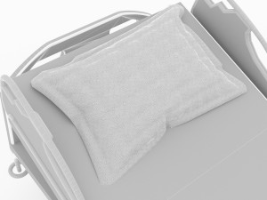 Hospital Bed 4K Model 3D