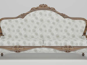 Classic Sofa 3D Model