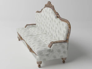 Classic Sofa 3D Model