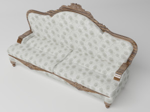 Classic Sofa 4K Modèle 3D
