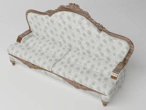 Classic Sofa 3D Model