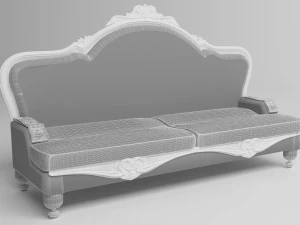 Classic Sofa 3D Model