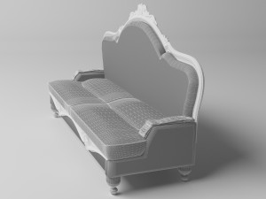Classic Sofa 4K Modèle 3D
