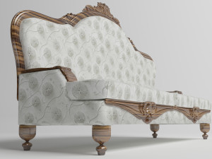 Classic Sofa 4K Modèle 3D