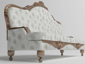 Classic Sofa 3D Model