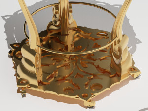 Globe Cart 4K Model 3D