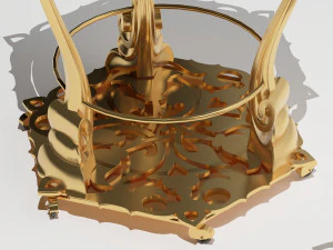 Globe Cart 3D Model