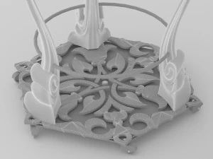 Globe Cart 3D Model