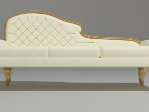 Classic Divan 4K Modèle 3D