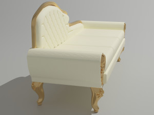 Classic Divan 4K Modèle 3D