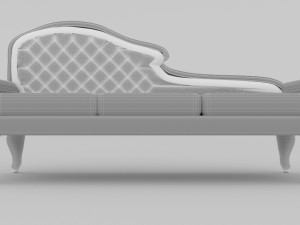 Classic Divan 4K Modèle 3D