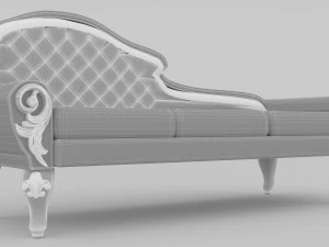 Divano classico 4K Modello 3D