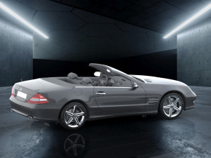 Mercedes - Benz SL 500 Model 3D