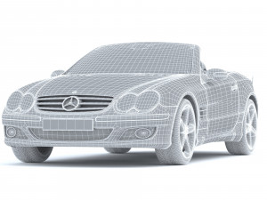 Mercedes - Benz SL 500 Model 3D