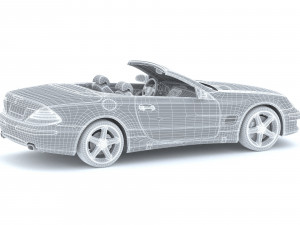 Mercedes - Benz SL 500 Model 3D
