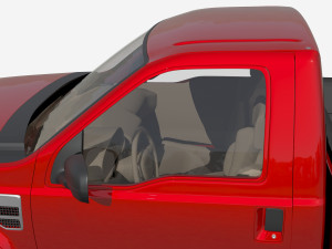 F-250 Pickup Truck 4K 3Dモデル