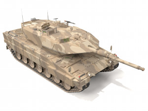 Leopard 2 Tank - 4K 3D 모델