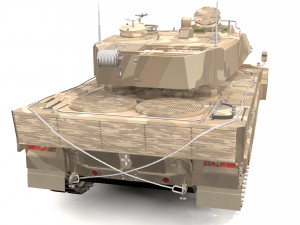 Leopard 2 Tank - 4K 3D Модель