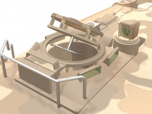 Leopard 2 Tank - 4K 3D Модель