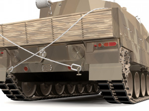 Leopard 2 Tank - 4K 3D Модель