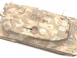 Leopard 2 Tank - 4K 3D Модель