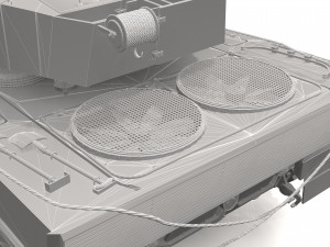 Leopard 2 Tank - 4K 3D Модель