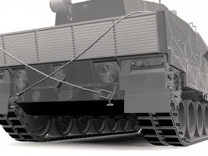 Leopard 2 Tank - 4K 3D Модель