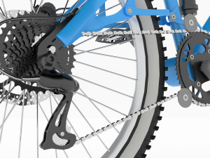 Bike 4K 3D Model