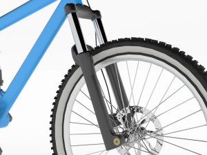 Bike 4K 3D Model