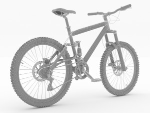 Bike 4K 3D Model