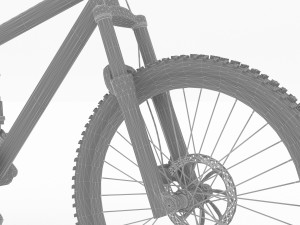 Bike 4K 3D Model