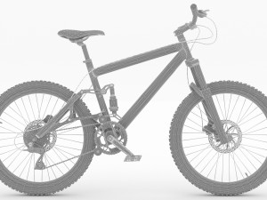 Bike 4K 3D Model