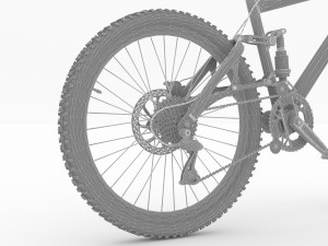 Bike 4K 3D Model