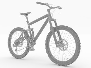 Bike 4K 3D Model