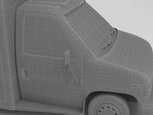 Ambulance 4K 3D Model