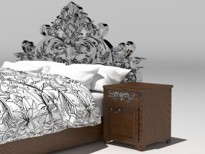 Bedroom Set 2 - 4K 3D मॉडल