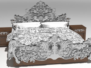 Bedroom Set 2 - 4K 3D मॉडल