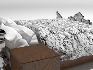Bedroom Set 2 - 4K 3D मॉडल