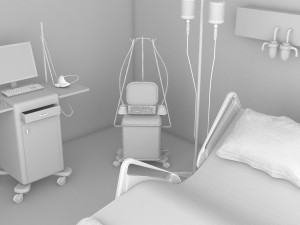 Observation Ward 4K Modelo 3D