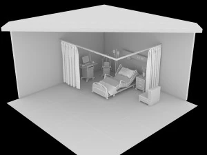 Observation Ward 3D Model