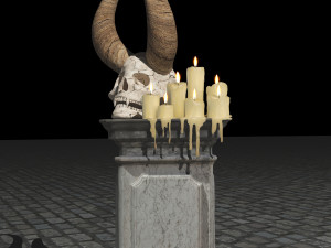 Shaddar Skull 2 - 4K Modelo 3D
