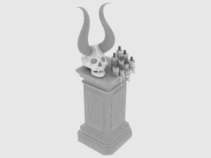 Shaddar Skull 2 - 4K Modelo 3D