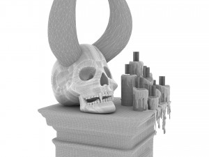 Shaddar Skull 2 - 4K Modelo 3D